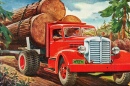 1945 Federal Logging Truck