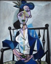 Sitting Woman by Pablo Picasso