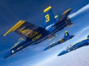 Blue Angels in Flight
