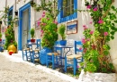 Traditional Greek Street Tavern
