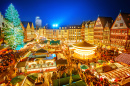 Traditional Christmas Market in Frankfurt