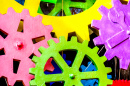 Colorful Cogwheels