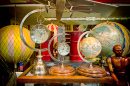 Antique Clocks and Globes