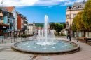 Fountain in Saverne, Grand Est, France