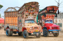Decorated Trucks in Punjab, Pakistan