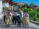 Religious Procession in South Tyrol, Italy